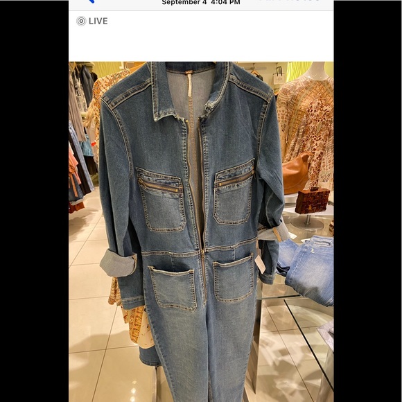 ISO Free People Coveralls - Picture 1 of 1